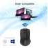 Promate Clix-8 Portable Optical Wireless Mouse with USB Nan Receiver 10m Working Distance, Auto Sleep Function